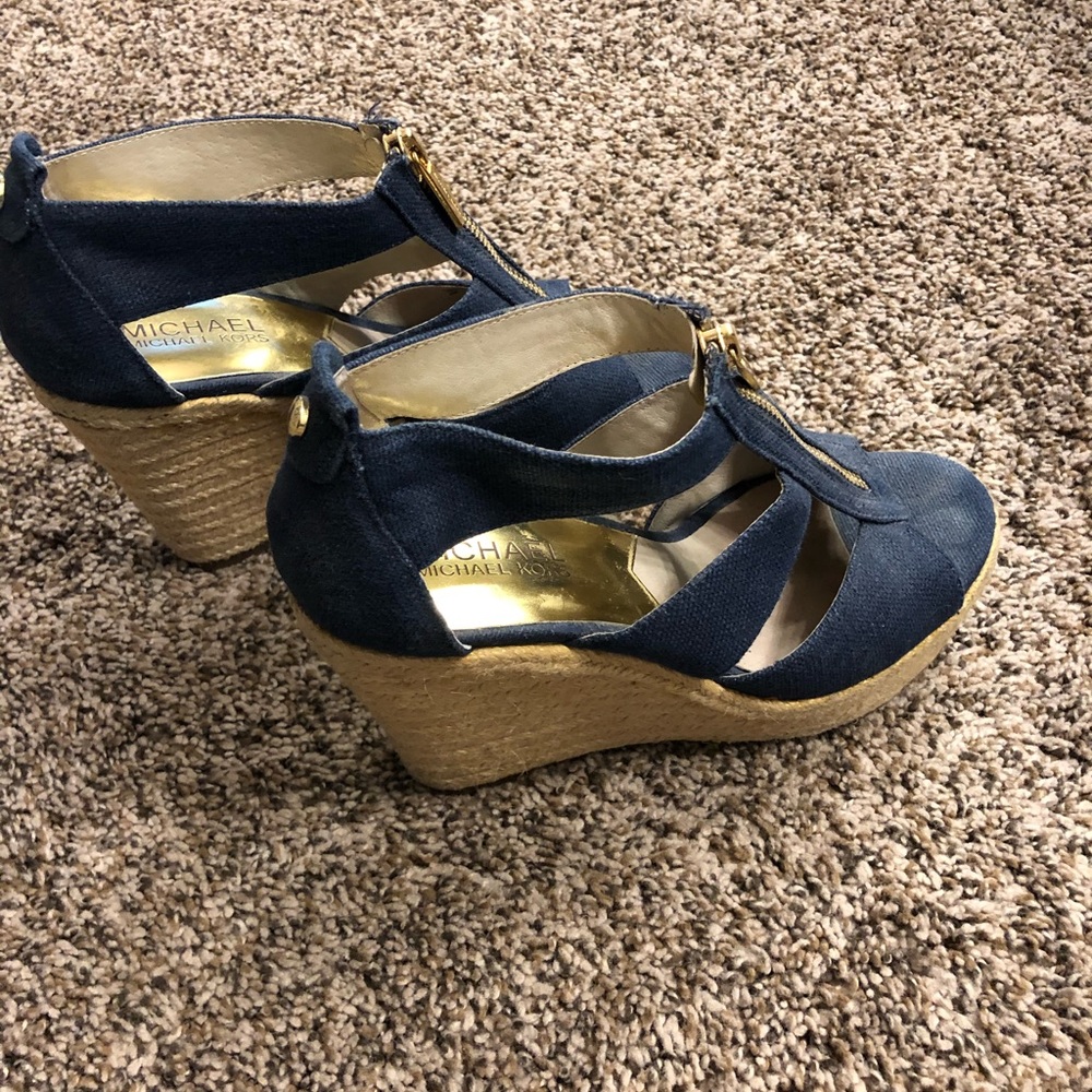 Micheal Kors wedge heels